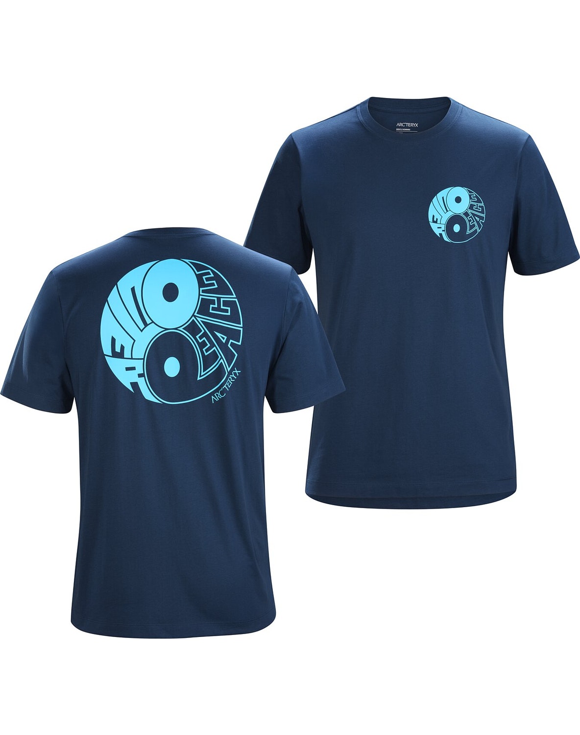 T-shirt Arc'teryx Balanced Uomo Blu - IT-553753